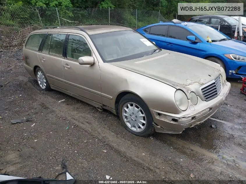 2000 Mercedes-Benz E 320 VIN: WDBJH65JXYB072288 Lot: 42212452