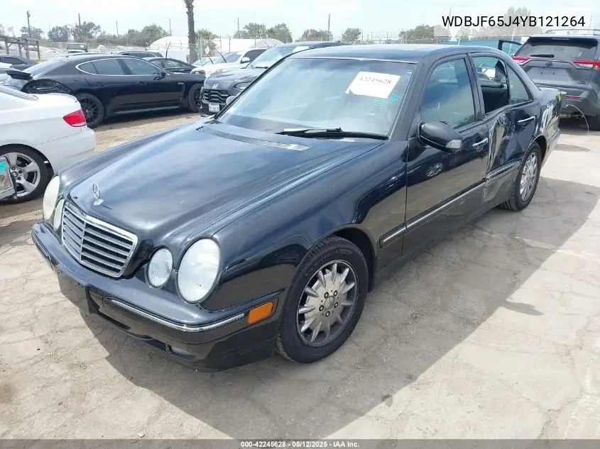 2000 Mercedes-Benz E 320 VIN: WDBJF65J4YB121264 Lot: 42245628