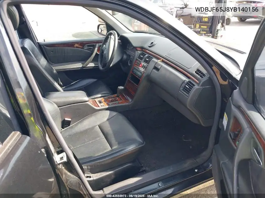 2000 Mercedes-Benz E 320 VIN: WDBJF65J8YB140156 Lot: 42555973