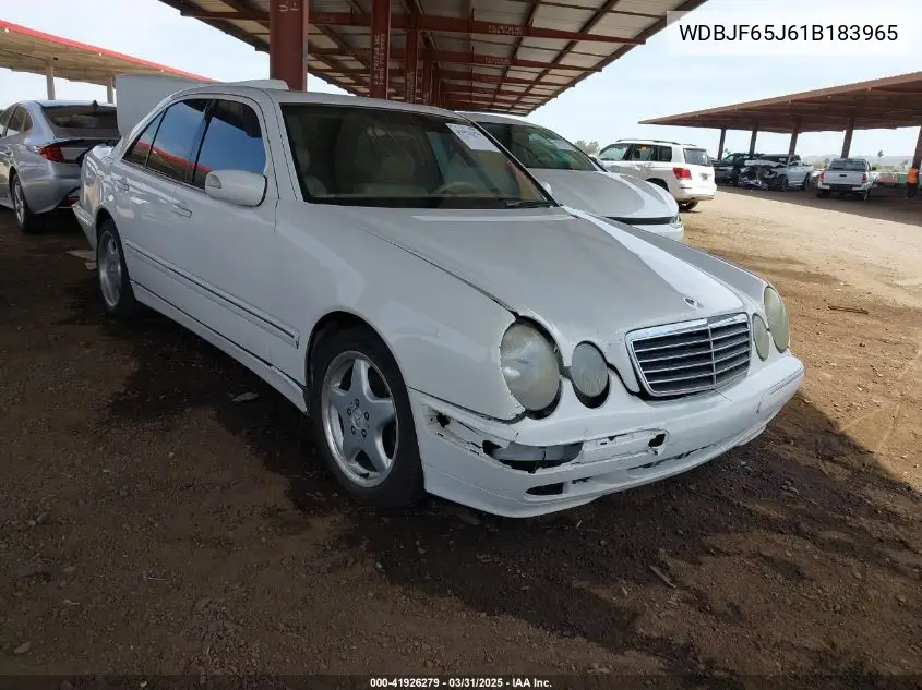 2001 Mercedes-Benz E 320 VIN: WDBJF65J61B183965 Lot: 41926279