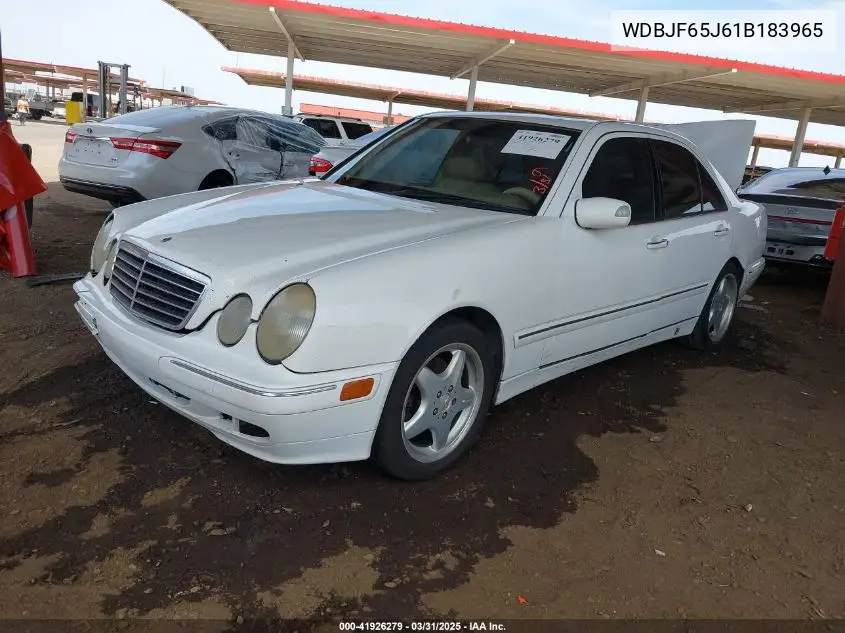 2001 Mercedes-Benz E 320 VIN: WDBJF65J61B183965 Lot: 41926279