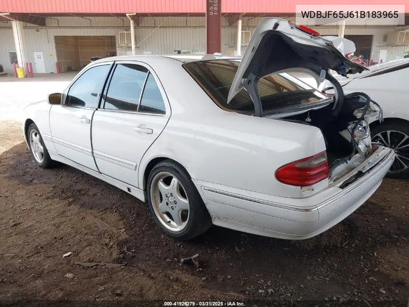 2001 Mercedes-Benz E 320 VIN: WDBJF65J61B183965 Lot: 41926279