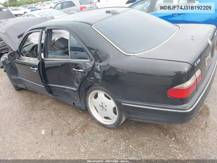 2001 Mercedes-Benz E 55 Amg VIN: WDBJF74J31B192209 Lot: 42184702