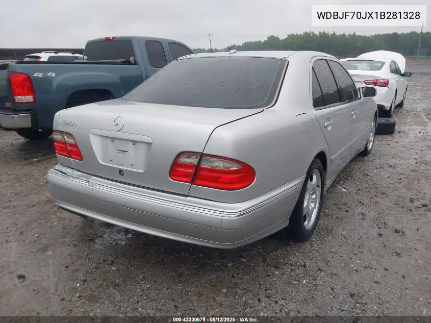 2001 Mercedes-Benz E 430 VIN: WDBJF70JX1B281328 Lot: 42230579