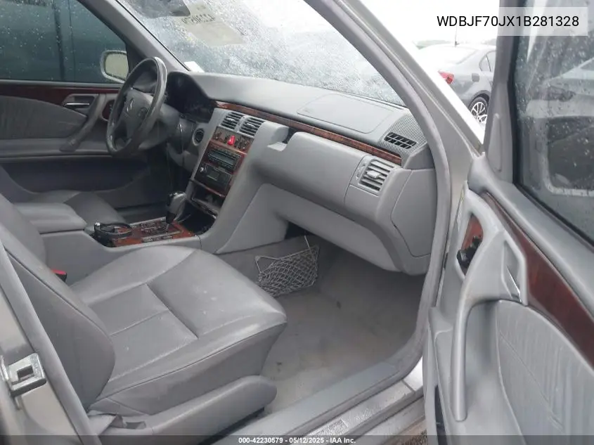 2001 Mercedes-Benz E 430 VIN: WDBJF70JX1B281328 Lot: 42230579