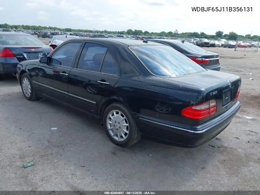 2001 Mercedes-Benz E 320 VIN: WDBJF65J11B356131 Lot: 42484897