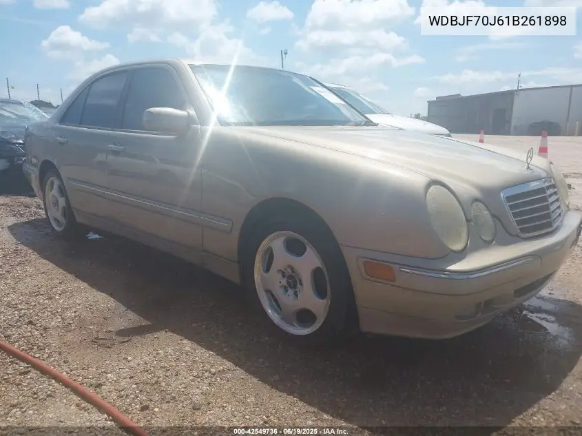 2001 Mercedes-Benz E 430 VIN: WDBJF70J61B261898 Lot: 42549736