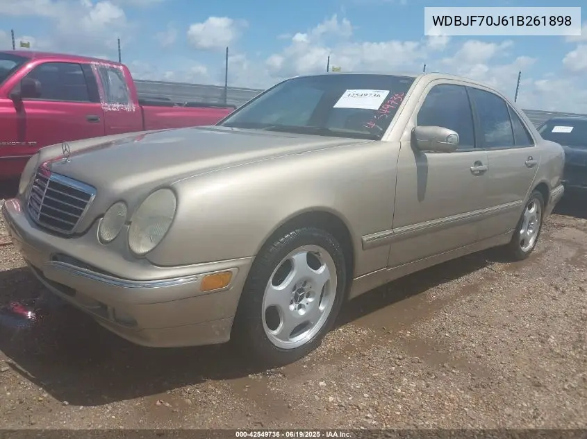 2001 Mercedes-Benz E 430 VIN: WDBJF70J61B261898 Lot: 42549736