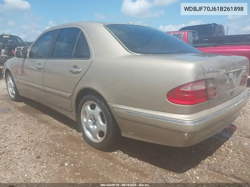 2001 Mercedes-Benz E 430 VIN: WDBJF70J61B261898 Lot: 42549736