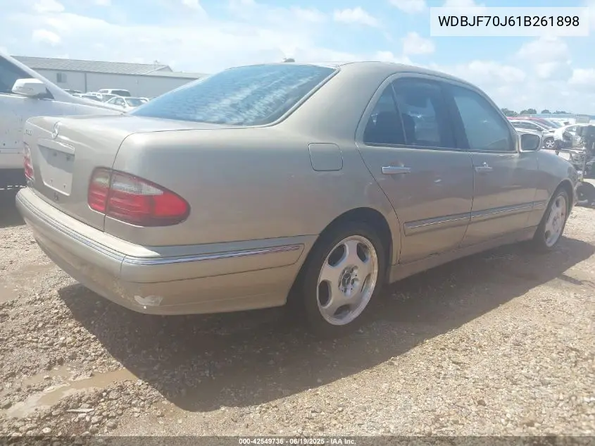 2001 Mercedes-Benz E 430 VIN: WDBJF70J61B261898 Lot: 42549736