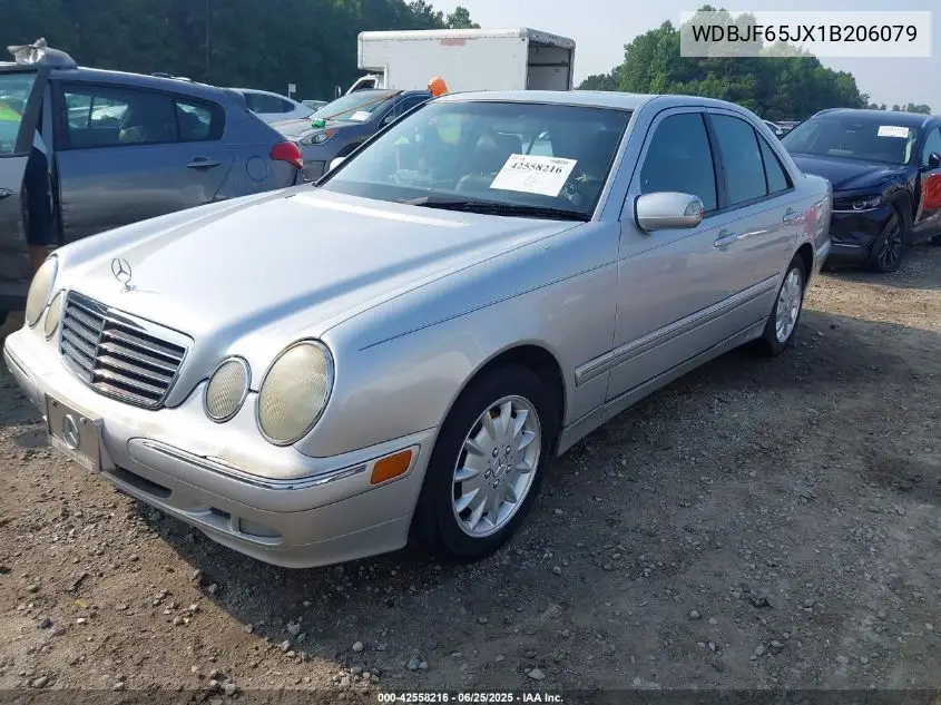 2001 Mercedes-Benz E 320 VIN: WDBJF65JX1B206079 Lot: 42558216