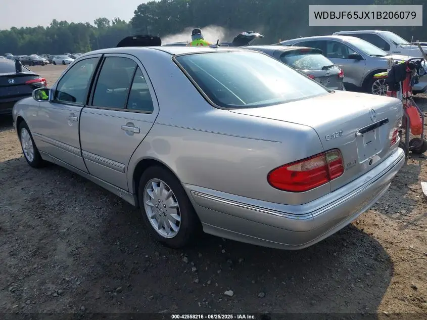 2001 Mercedes-Benz E 320 VIN: WDBJF65JX1B206079 Lot: 42558216