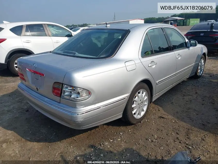 2001 Mercedes-Benz E 320 VIN: WDBJF65JX1B206079 Lot: 42558216