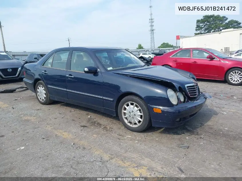 2001 Mercedes-Benz E 320 VIN: WDBJF65J01B241472 Lot: 42590678