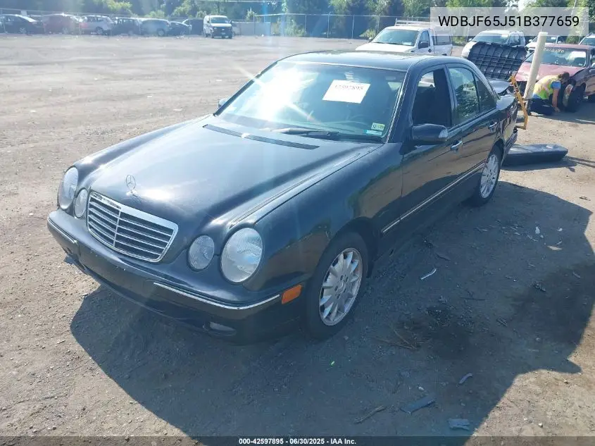 2001 Mercedes-Benz E 320 VIN: WDBJF65J51B377659 Lot: 42597895