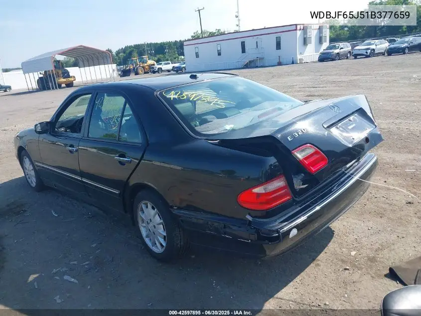 2001 Mercedes-Benz E 320 VIN: WDBJF65J51B377659 Lot: 42597895