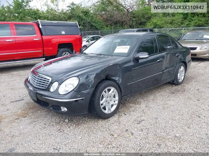 wdbuf65jx3x110942 WDBUF65JX3X110942 2003 Mercedes-Benz E 320