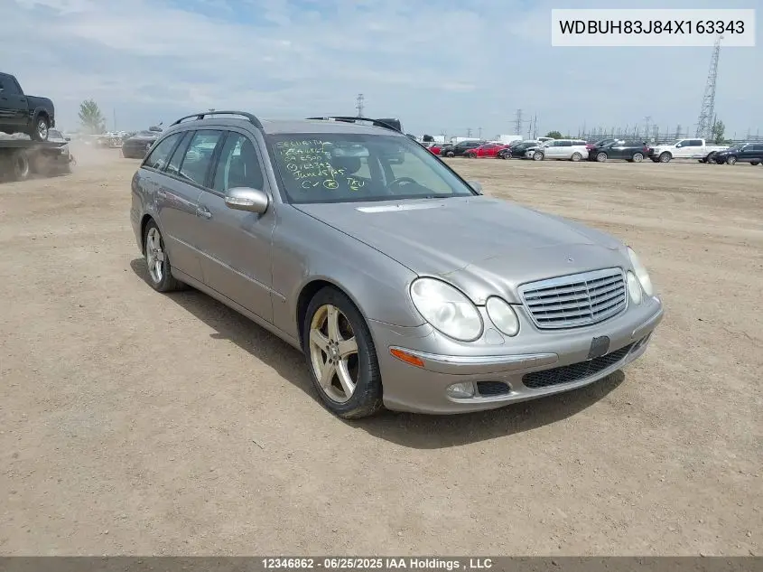 2004 Mercedes-Benz E 500 4Matic VIN: WDBUH83J84X163343 Lot: 12346862