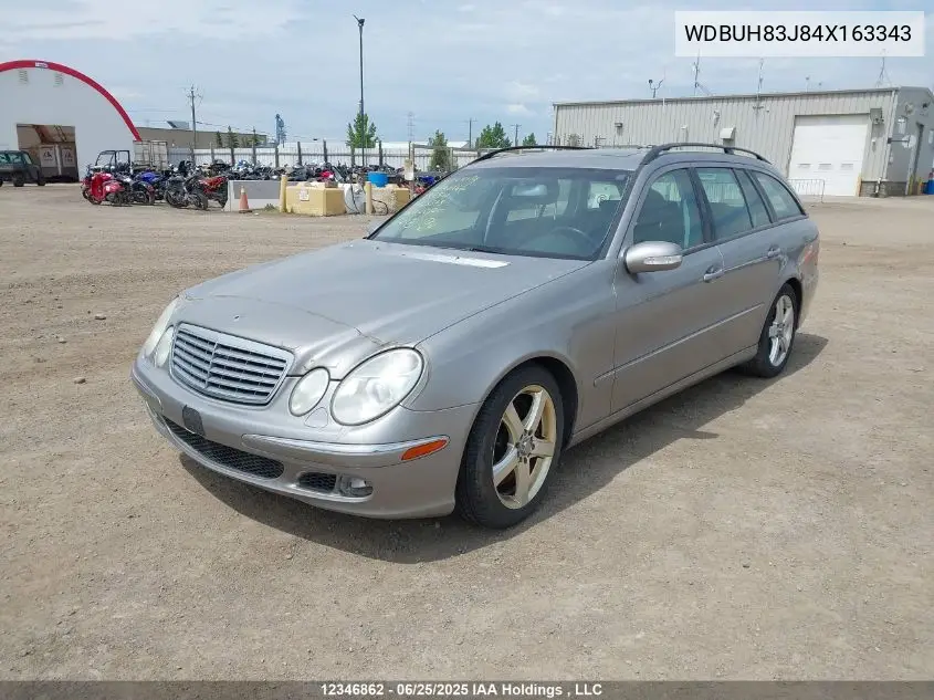 2004 Mercedes-Benz E 500 4Matic VIN: WDBUH83J84X163343 Lot: 12346862