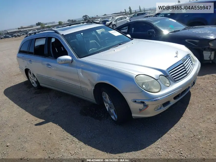 2004 Mercedes-Benz E 320 VIN: WDBUH65J04A555947 Lot: 42346830