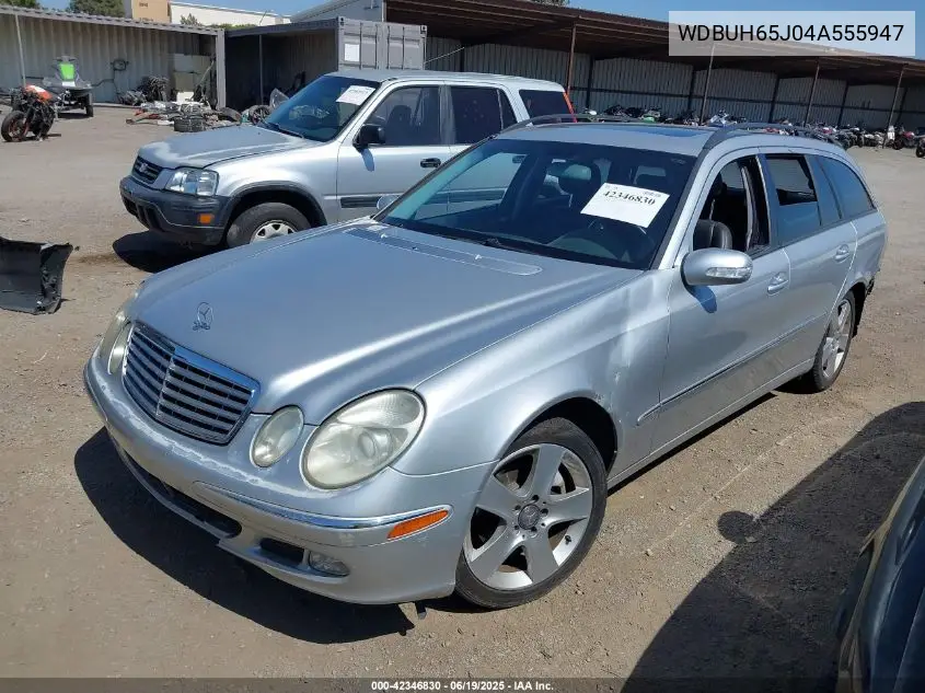2004 Mercedes-Benz E 320 VIN: WDBUH65J04A555947 Lot: 42346830