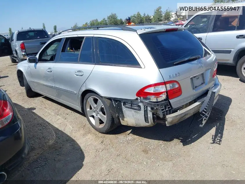 2004 Mercedes-Benz E 320 VIN: WDBUH65J04A555947 Lot: 42346830