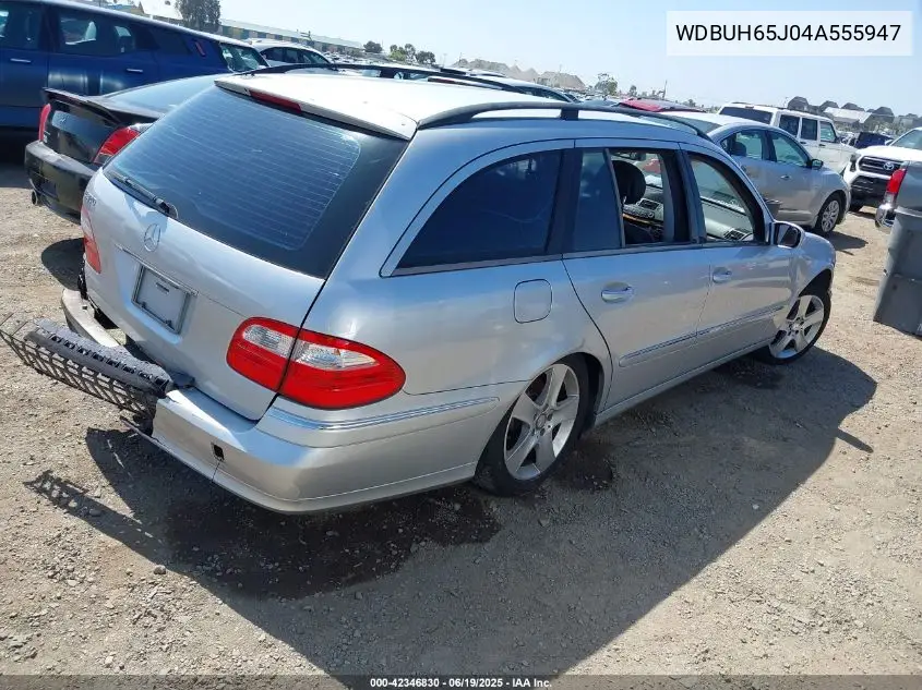 2004 Mercedes-Benz E 320 VIN: WDBUH65J04A555947 Lot: 42346830