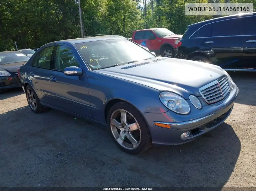 2005 Mercedes-Benz E 320 VIN: WDBUF65J15A668166 Lot: 42210515