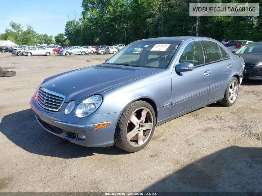 2005 Mercedes-Benz E 320 VIN: WDBUF65J15A668166 Lot: 42210515