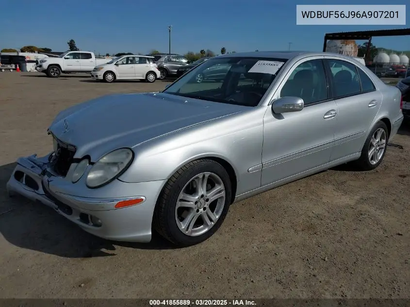 2006 Mercedes-Benz E 350 VIN: WDBUF56J96A907201 Lot: 41855889