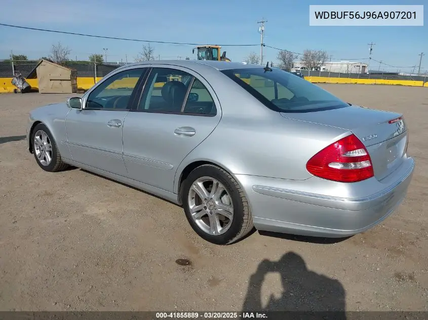 2006 Mercedes-Benz E 350 VIN: WDBUF56J96A907201 Lot: 41855889