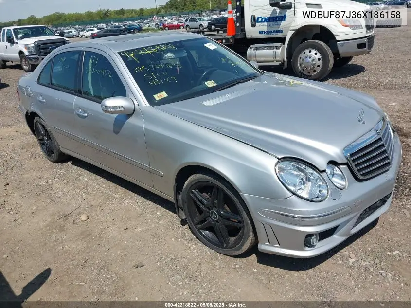 2006 Mercedes-Benz E 350 4Matic VIN: WDBUF87J36X186158 Lot: 42218822