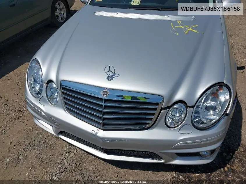 2006 Mercedes-Benz E 350 4Matic VIN: WDBUF87J36X186158 Lot: 42218822