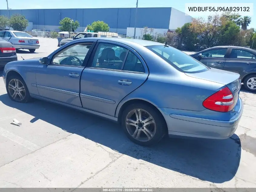 2006 Mercedes-Benz E 350 VIN: WDBUF56J96A829132 Lot: 42227770