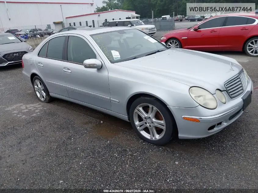 2006 Mercedes-Benz E 350 VIN: WDBUF56JX6A877464 Lot: 42428378