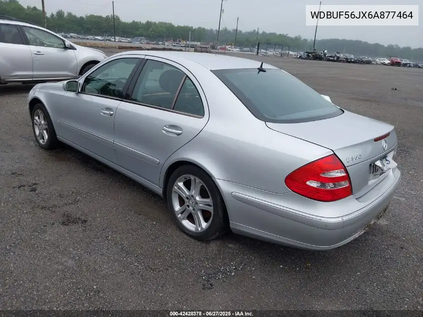 2006 Mercedes-Benz E 350 VIN: WDBUF56JX6A877464 Lot: 42428378