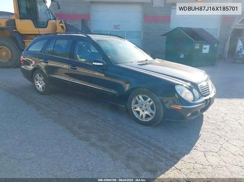 2006 Mercedes-Benz E 350 4Matic VIN: WDBUH87J16X185701 Lot: 42564198