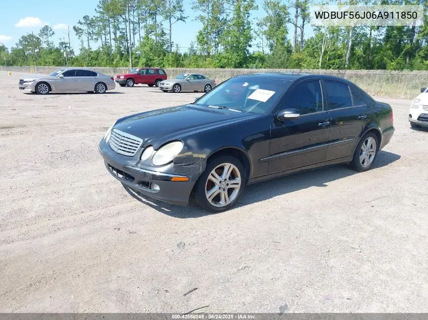 2006 Mercedes-Benz E 350 VIN: WDBUF56J06A911850 Lot: 42568349