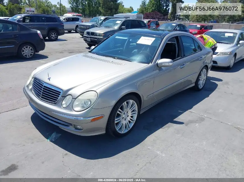 2006 Mercedes-Benz E 350 VIN: WDBUF56J66A976072 Lot: 42568824