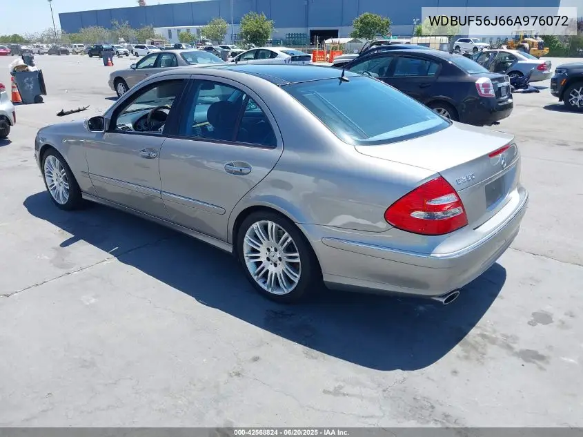 2006 Mercedes-Benz E 350 VIN: WDBUF56J66A976072 Lot: 42568824