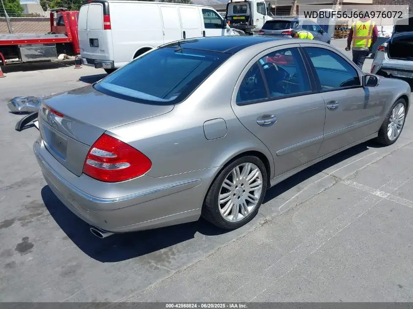 2006 Mercedes-Benz E 350 VIN: WDBUF56J66A976072 Lot: 42568824