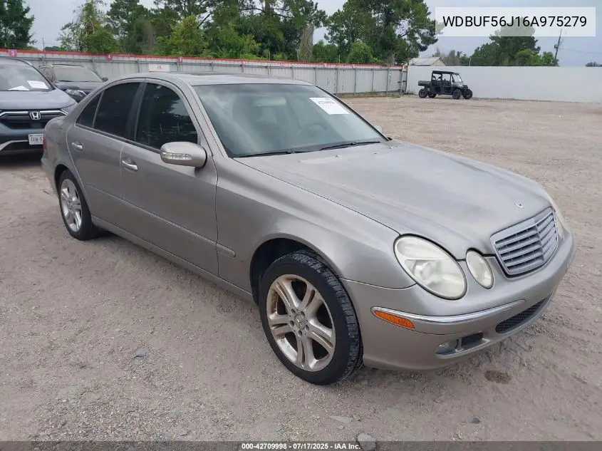 2006 Mercedes-Benz E 350 VIN: WDBUF56J16A975279 Lot: 42709998