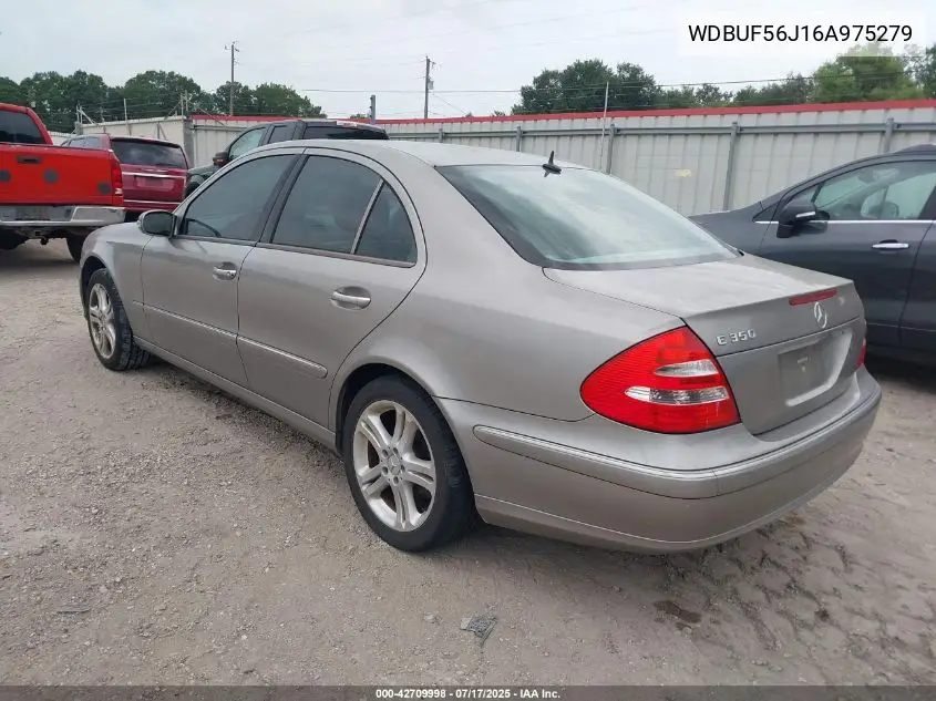 2006 Mercedes-Benz E 350 VIN: WDBUF56J16A975279 Lot: 42709998