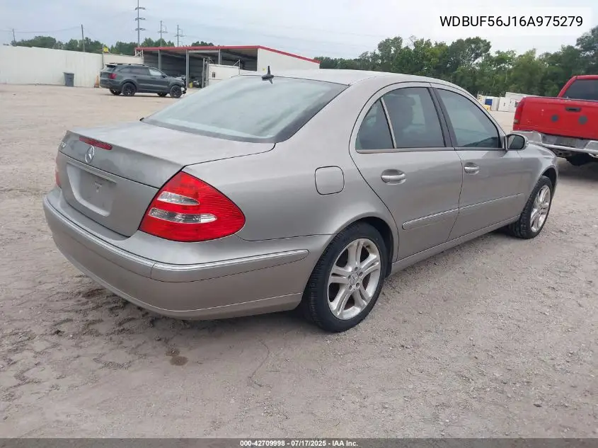 2006 Mercedes-Benz E 350 VIN: WDBUF56J16A975279 Lot: 42709998