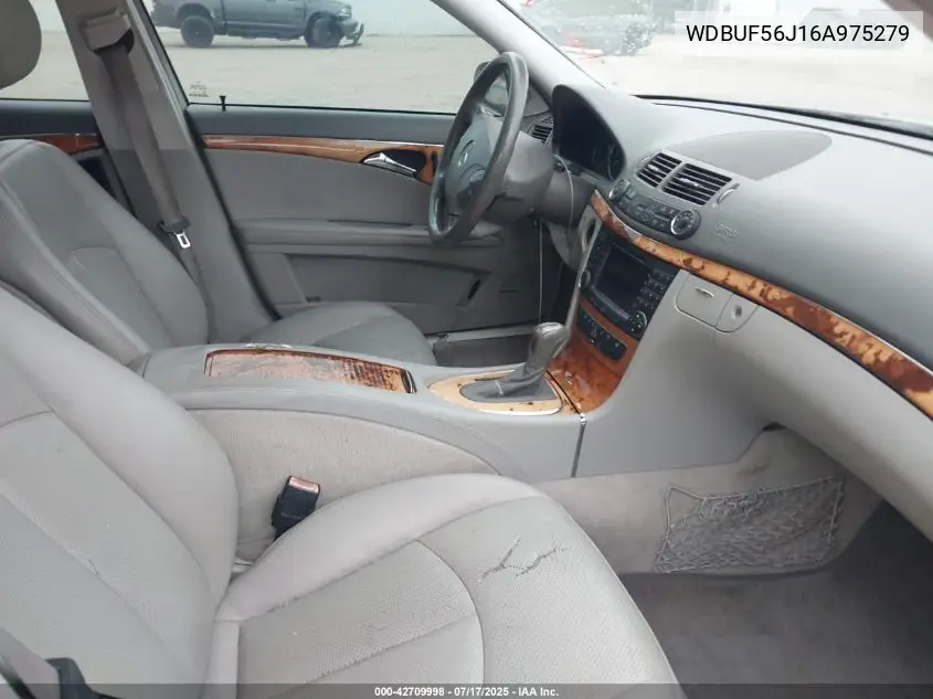 2006 Mercedes-Benz E 350 VIN: WDBUF56J16A975279 Lot: 42709998