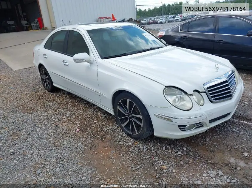 2007 Mercedes-Benz E 350 VIN: WDBUF56X97B178164 Lot: 42251055