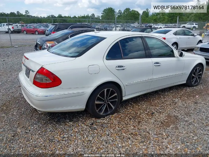 2007 Mercedes-Benz E 350 VIN: WDBUF56X97B178164 Lot: 42251055