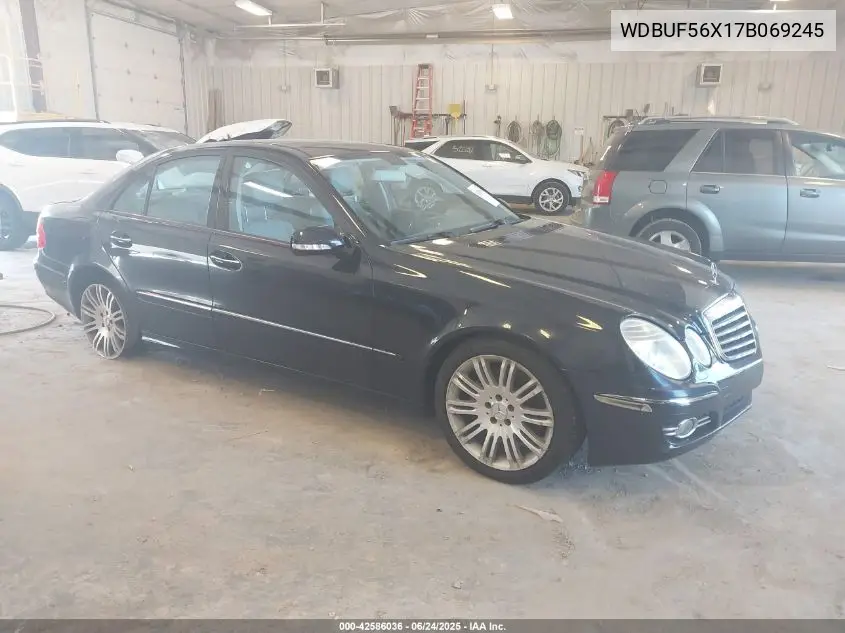 2007 Mercedes-Benz E 350 VIN: WDBUF56X17B069245 Lot: 42586036