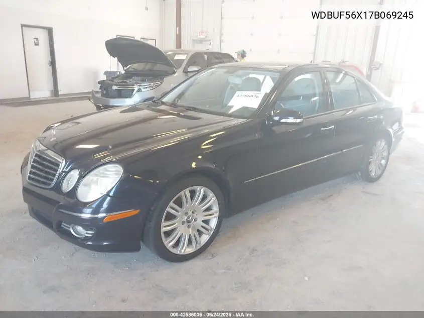 2007 Mercedes-Benz E 350 VIN: WDBUF56X17B069245 Lot: 42586036