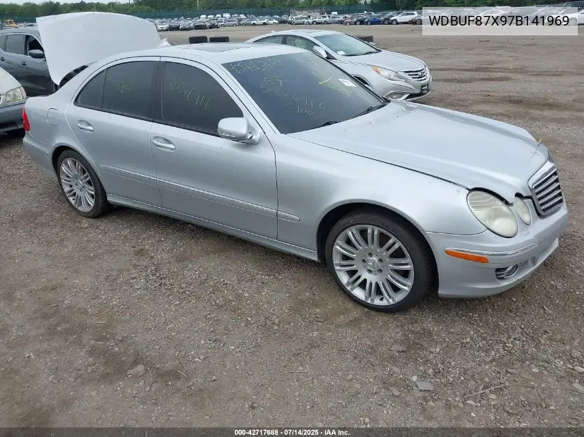 2007 Mercedes-Benz E 350 4Matic VIN: WDBUF87X97B141969 Lot: 42717688